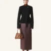 Asymmetrische Jacke aus Bouclé-Wolle Asymmetrische Jacke aus Bouclé-Wolle