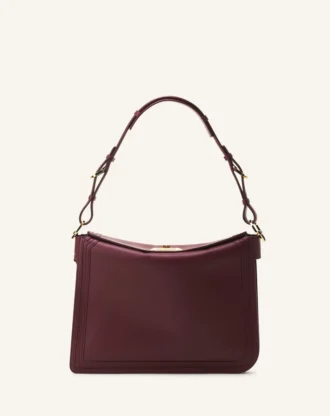 Asymmetrische Tasche „Compagnon” aus Leder