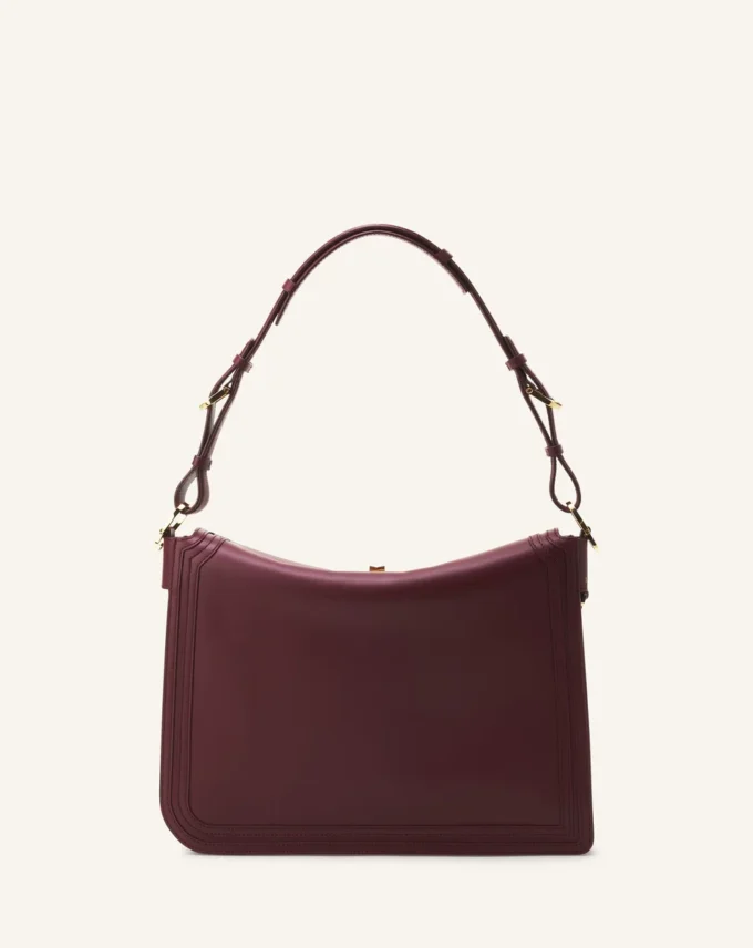 Asymmetrische Tasche „Compagnon” aus Leder Asymmetrische Tasche „Compagnon” aus Leder