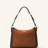 Asymmetrische Tasche „Compagnon” aus Wildleder Asymmetrische Tasche „Compagnon” aus Wildleder