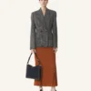 Asymmetrische Tasche „Compagnon” aus Wildleder Asymmetrische Tasche „Compagnon” aus Wildleder