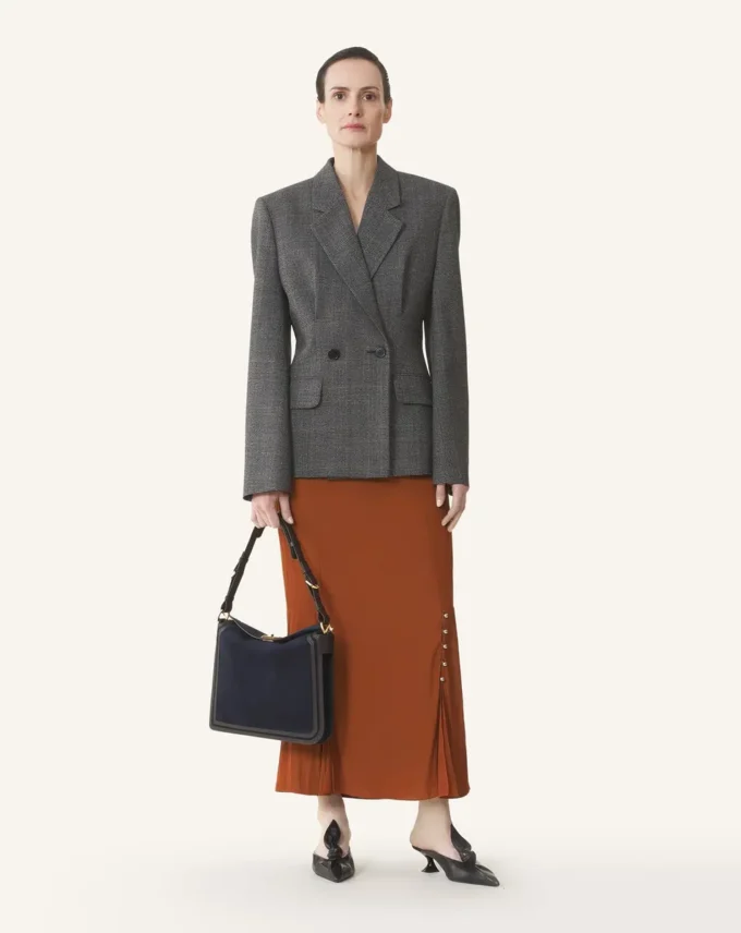 Asymmetrische Tasche „Compagnon” aus Wildleder Asymmetrische Tasche „Compagnon” aus Wildleder