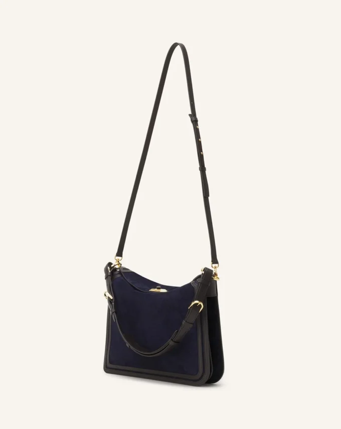Asymmetrische Tasche „Compagnon” aus Wildleder Asymmetrische Tasche „Compagnon” aus Wildleder