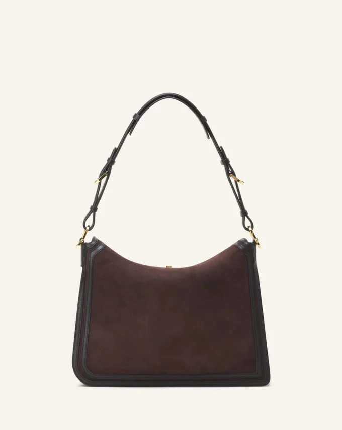 Asymmetrische Tasche „Compagnon” aus Wildleder Asymmetrische Tasche „Compagnon” aus Wildleder