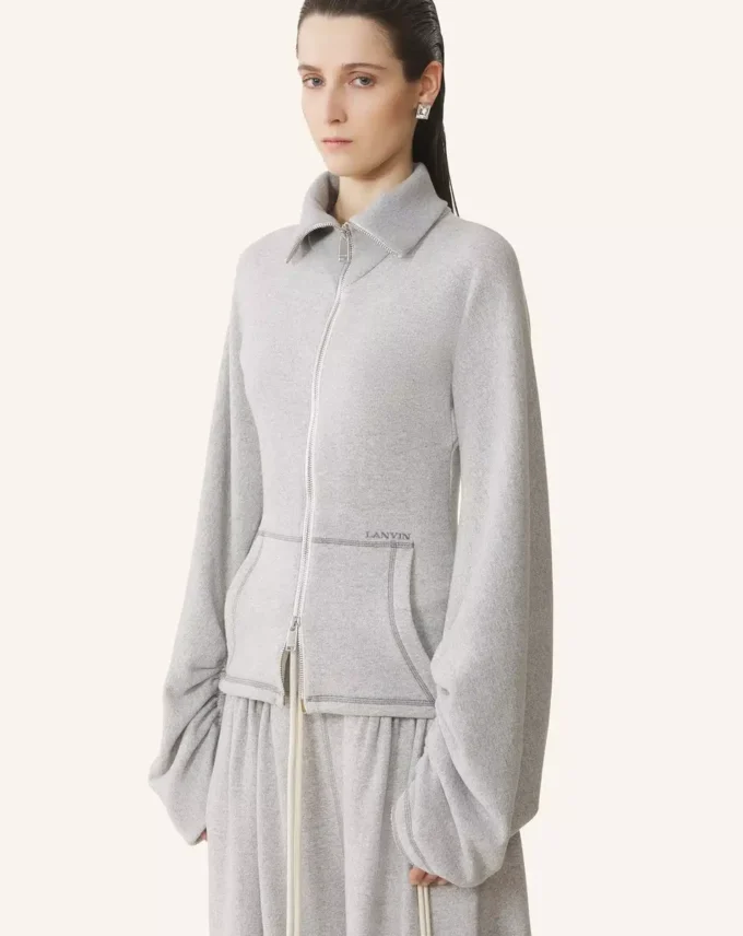 Baumwoll-Jersey-Jacke Baumwoll-Jersey-Jacke
