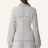 Baumwoll-Jersey-Jacke Baumwoll-Jersey-Jacke