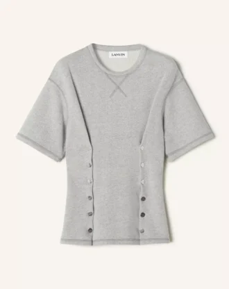 Baumwoll-Jersey-T-Shirt