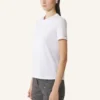 Baumwoll-T-Shirt mit Schleifendetail Baumwoll-T-Shirt mit Schleifendetail