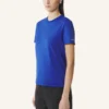 Baumwoll-T-Shirt mit Schleifendetail Baumwoll-T-Shirt mit Schleifendetail