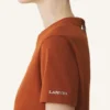 Baumwoll-T-Shirt mit Schleifendetail Baumwoll-T-Shirt mit Schleifendetail