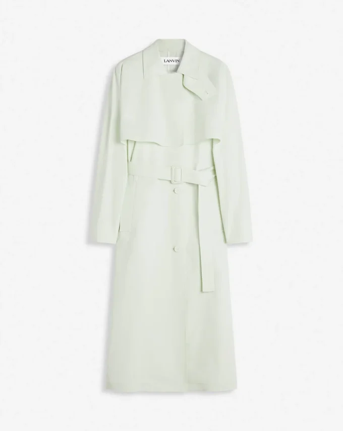 Baumwoll-Trenchcoat