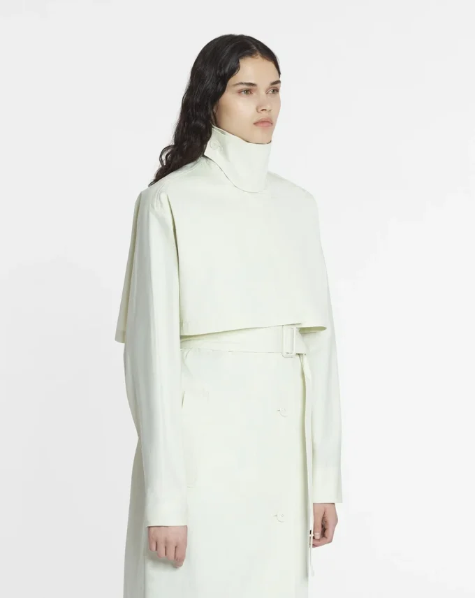 Baumwoll-Trenchcoat