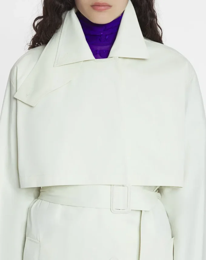Baumwoll-Trenchcoat