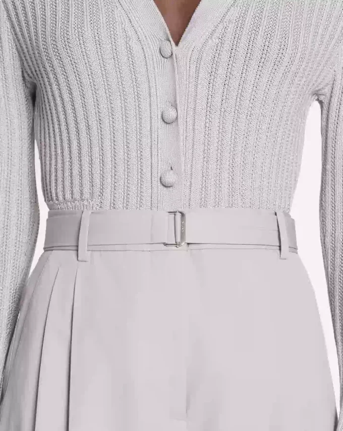 Baumwollhose mit Abnähern Baumwollhose mit Abnähern