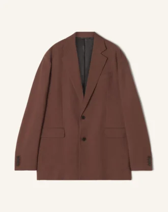 Übergroße Flanelljacke