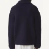 Übergroßer Woll-Pea-Coat Übergroßer Woll-Pea-Coat