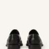 Brogue-Oxford-Schuh aus glänzendem Leder