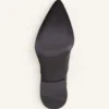 Brogue-Oxford-Schuh aus glänzendem Leder