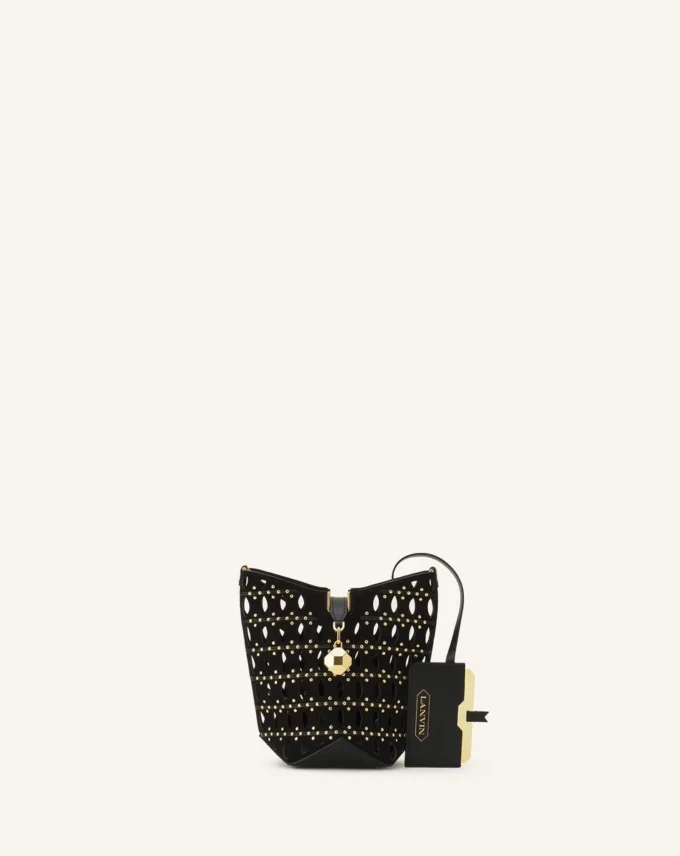 Catch Nano von Lanvin Beuteltasche aus Wildleder Catch Nano von Lanvin Beuteltasche aus Wildleder