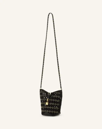 Catch Nano von Lanvin Beuteltasche aus Wildleder