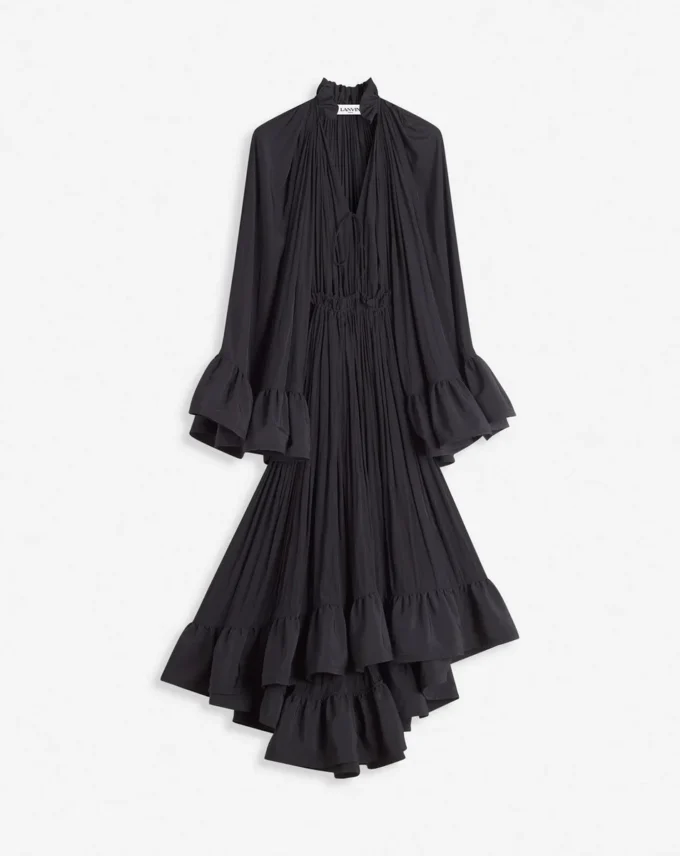 Charmeuse-Midikleid