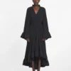 Charmeuse-Midikleid