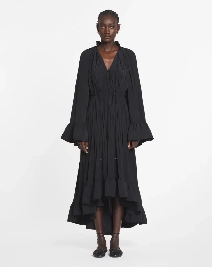 Charmeuse-Midikleid