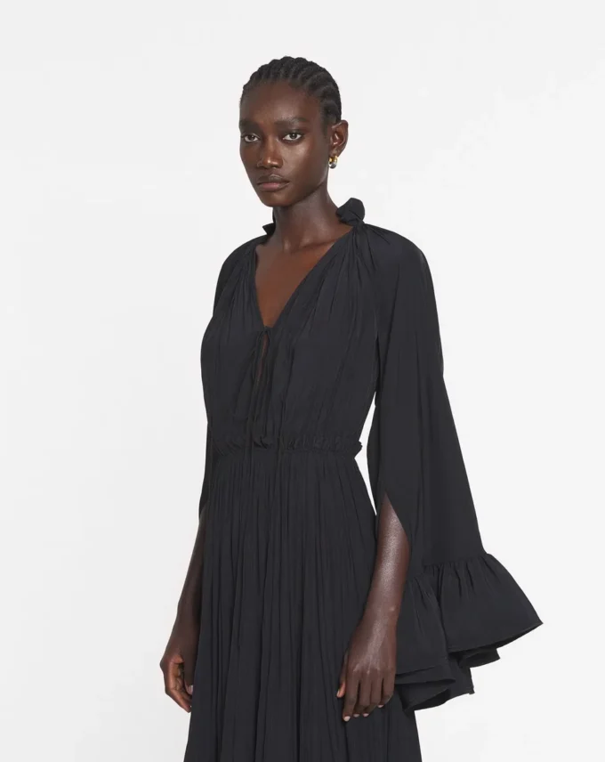 Charmeuse-Midikleid