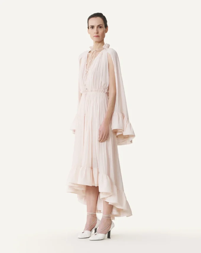 Charmeuse-Midikleid