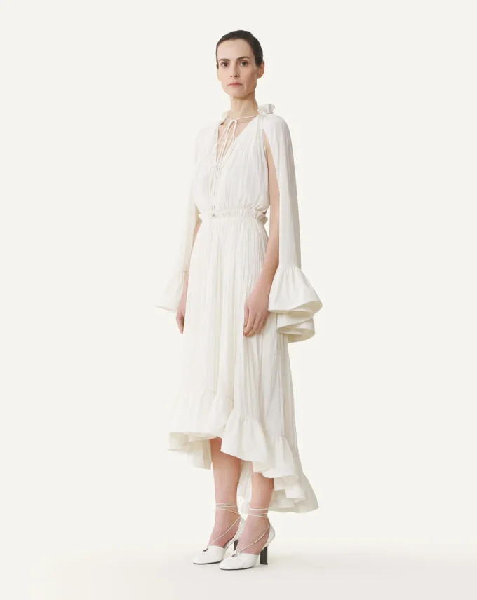 Charmeuse-Midikleid