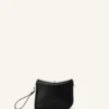 Compagnon Asymmetrische Leder-Clutch