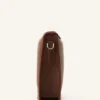 Compagnon Asymmetrische Leder-Clutch