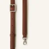 Compagnon Asymmetrische Leder-Clutch