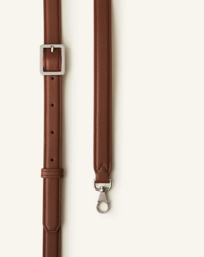 Compagnon Asymmetrische Leder-Clutch