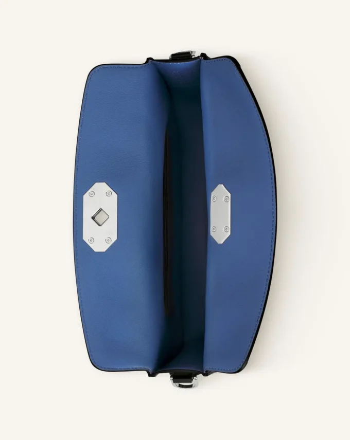 Compagnon Asymmetrische Leder-Clutch