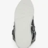 Curb-Sneaker aus Leder mit Glitzer Curb-Sneaker aus Leder mit Glitzer