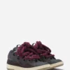 Curb Sneakers aus Leder mit Schlangenleder-Schnürsenkeln Curb Sneakers aus Leder mit Schlangenleder-Schnürsenkeln