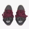 Curb Sneakers aus Leder mit Schlangenleder-Schnürsenkeln Curb Sneakers aus Leder mit Schlangenleder-Schnürsenkeln