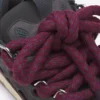 Curb Sneakers aus Leder mit Schlangenleder-Schnürsenkeln Curb Sneakers aus Leder mit Schlangenleder-Schnürsenkeln