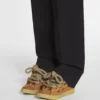 Curb Sneakers aus Leder mit Schlangenleder-Schnürsenkeln Curb Sneakers aus Leder mit Schlangenleder-Schnürsenkeln