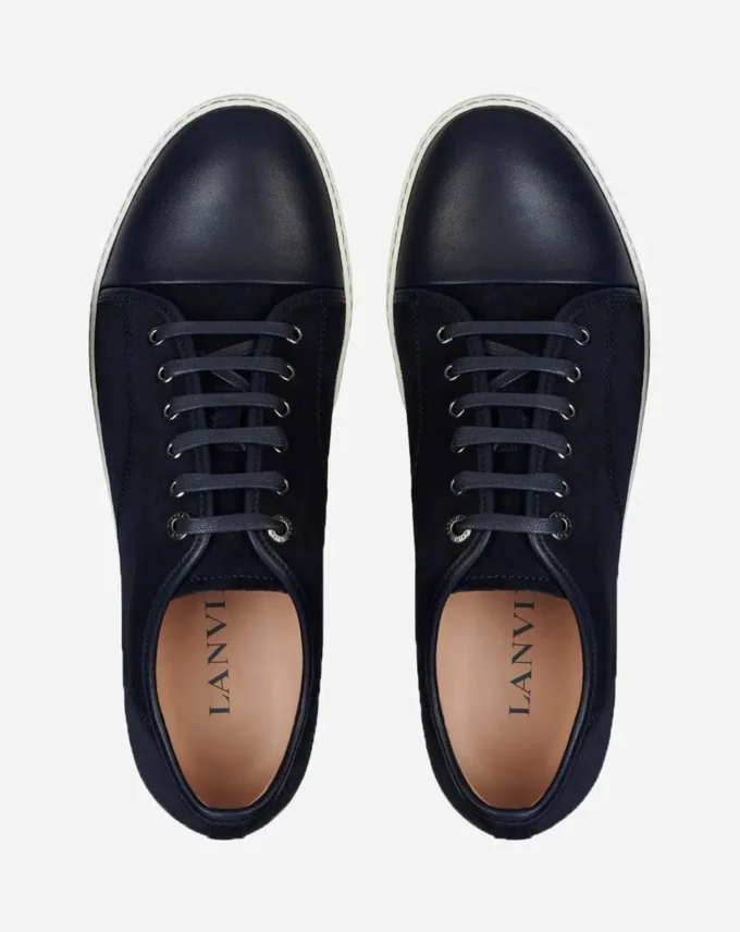Dbb1 Sneakers aus Leder und Wildleder
