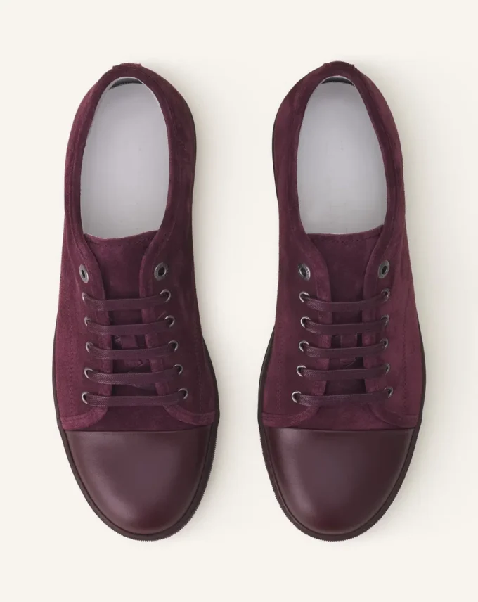 Dbb1 Sneakers aus Leder und Wildleder