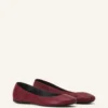 Die Ballerina-Ballerinas aus Leder