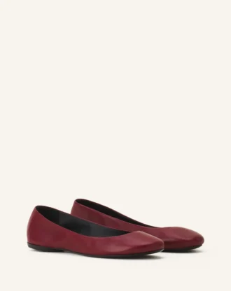 Die Ballerina-Ballerinas aus Leder