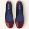 Die Ballerina-Ballerinas aus Leder