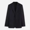 Einreihige Jacke mit Pattentaschen Einreihige Jacke mit Pattentaschen