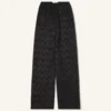 Flüssige Hose aus Jacquard-Viskose Flüssige Hose aus Jacquard-Viskose