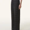 Flüssige Hose aus Jacquard-Viskose Flüssige Hose aus Jacquard-Viskose