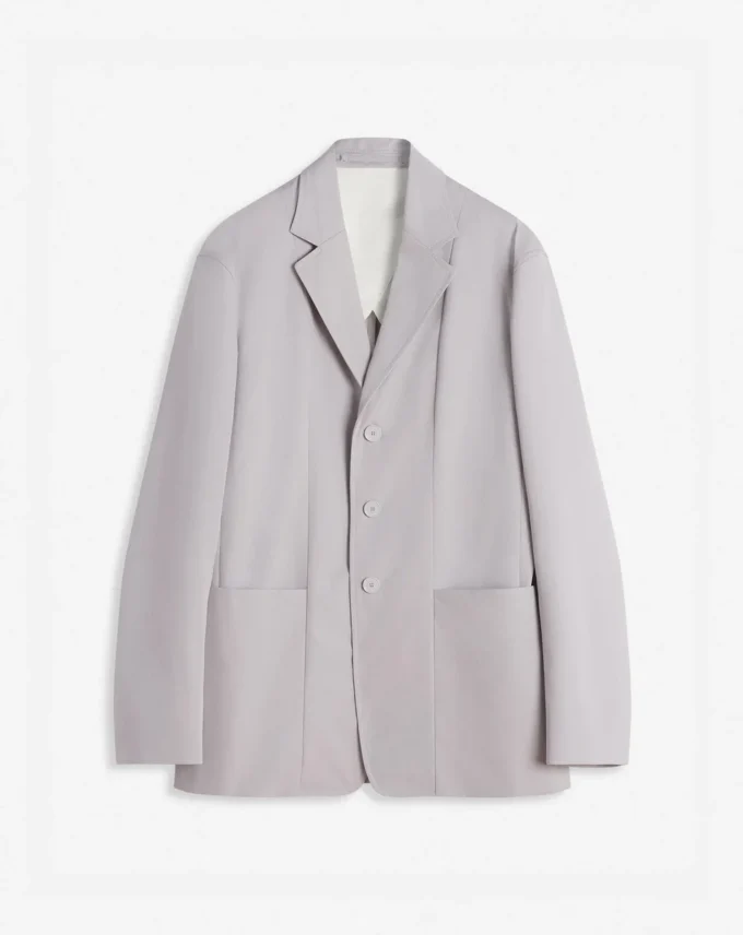 Gerade geschnittene Baumwolljacke