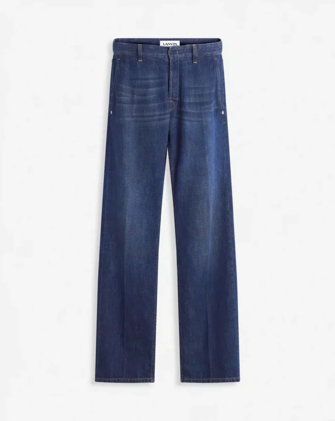 Gerade geschnittene Jeanshose Gerade geschnittene Jeanshose
